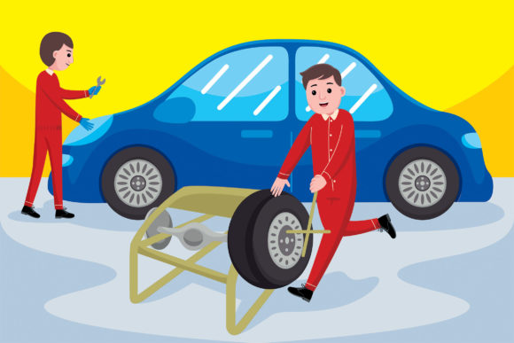 Car Mechanic Profession: A Versatile Design Resource for Automotive Professionals