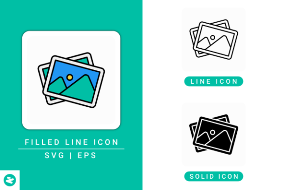 Gallery Icons Set: A Versatile Design Resource for Modern Projects