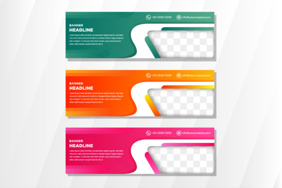 Line Pattern Horizontal Banner: Creative Design Inspiration