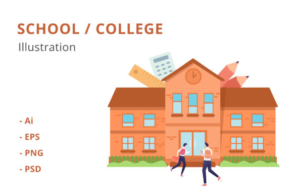 School Illustration: Flexible Design for Every Project