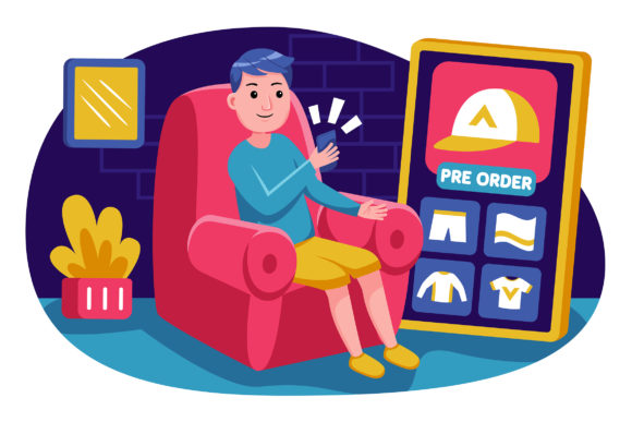 Shopping Vector Illustration 18: A Smart Choice for Designers and Marketers