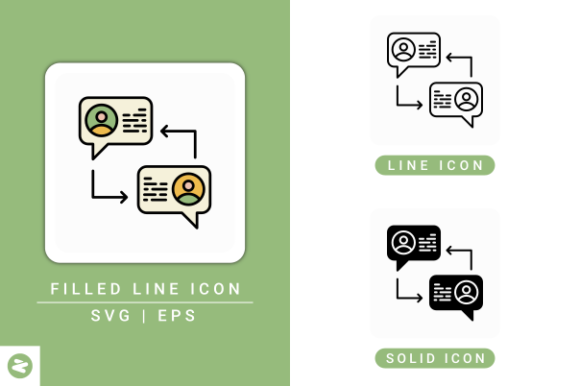 Strategic Use of Online Communication Icons Set for Enhanced Digital Engagement