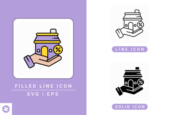 Strategic Value of the Mortgage Icons Set for Real Estate and Financial Design Projects