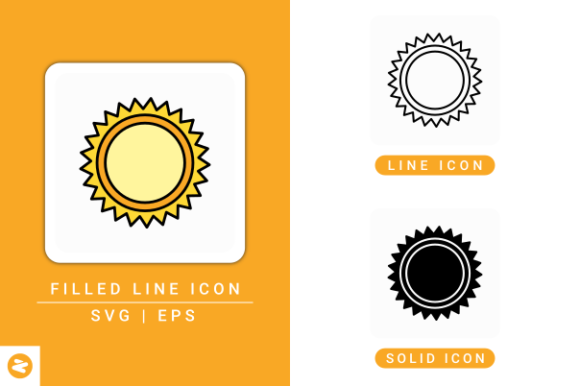 Sun Icons Set: A Versatile Design Resource for Modern Visual Projects